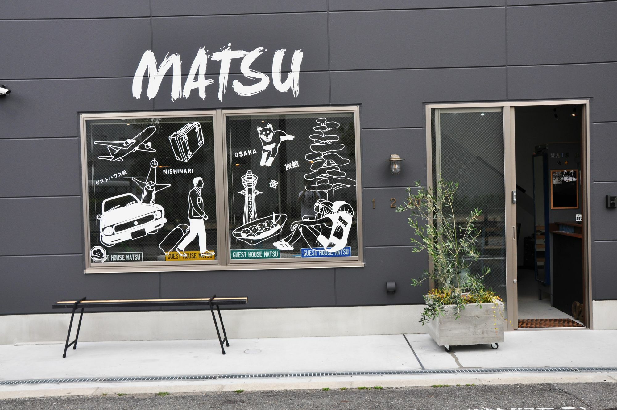 Guest House Matsu Osaka Exterior photo